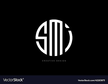 smi letter circle branding minimal logo