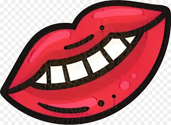 Smile, Cartoon, Lips, Lip, Pink PNG