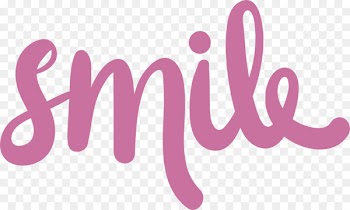 Smile Euclidean vector Microsoft Word - Pink smile art words 