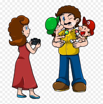 Smile For The Camera, Boys By Nintendrawer - Baby Mario And Baby Luigi