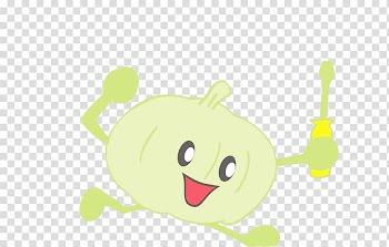 Smile Text Vertebrate Illustration, Green pumpkin transparent background PNG clipart