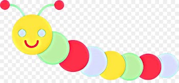 Smile, Yellow, Infant, Caterpillar, Larva PNG
