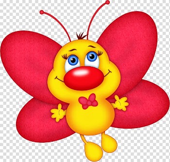 Smiley Animation Birthday Daytime, Cartoon Butterfly Fairy transparent background PNG clipart