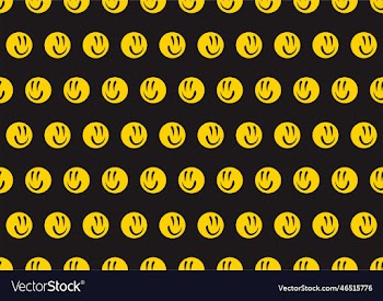 smiley background pattern