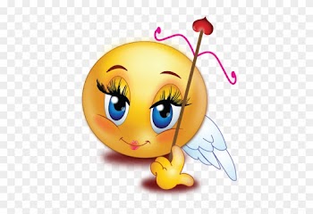 Smiley Emoji Emoticon Clip Art - Angel Girl Emoji