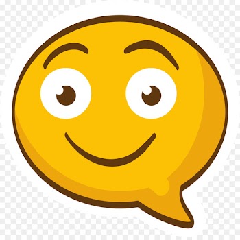 Smiley Emoji Sticker Kayu Putih - 微笑emoji 
