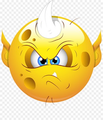 Smiley Emoticon Clip art - Cartoon crazy expression HD material 