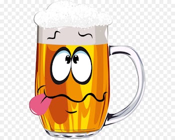 Smiley Emoticon Emoji - a cup of beer 