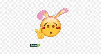 Smiley Emoticon Emoji Face Rabbit - smiley 