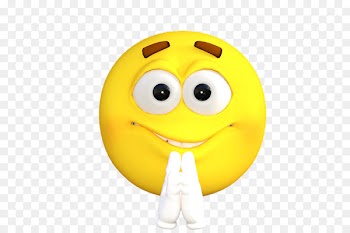Smiley Emoticon Emoji - pray together 