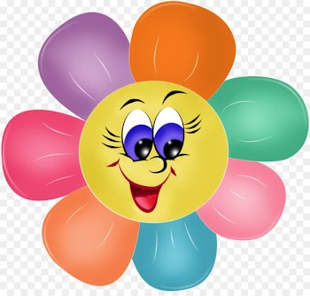 Smiley Emoticon Flower Clip art - happy flower 