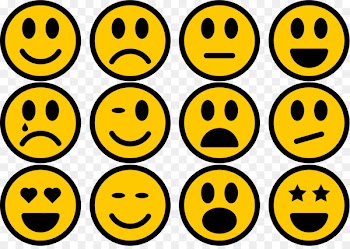 Smiley Emoticon Icon - EMOJI lost expression 