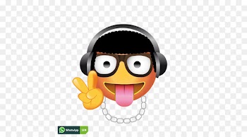 Smiley Emoticon Laughter Emoji Glasses - smiley 