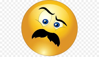 Smiley Emoticon Moustache Wink Clip art - Annoyed Smiley 
