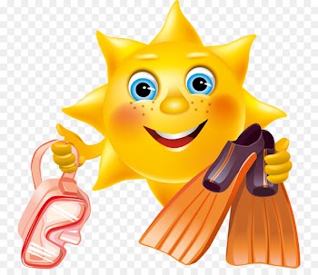 Smiley Emoticon Vacation Clip art - Sun would 
