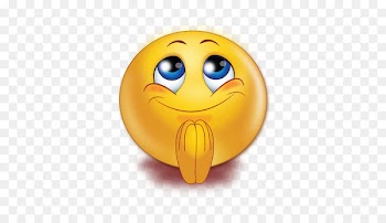 Smiley Praying Hands Emoticon Emoji Prayer - smiley 