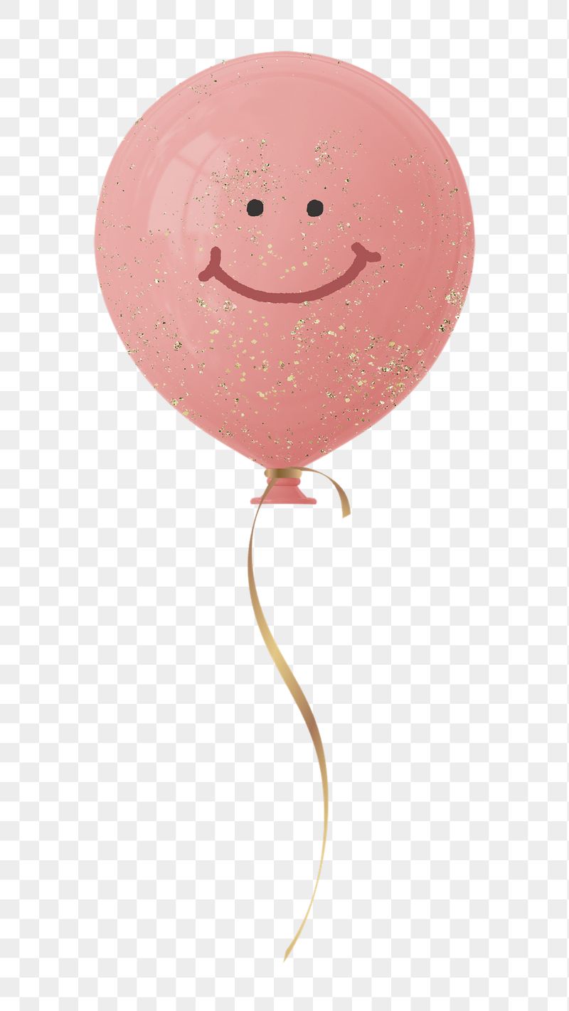 Smiling balloon png sticker, 3D | Free PNG - rawpixel