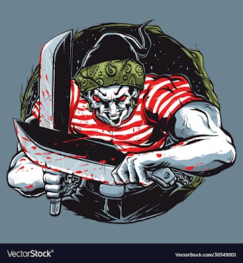 smiling clown