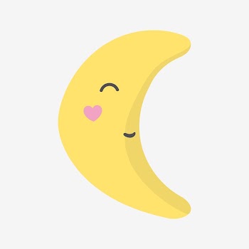 Smiling crescent moon collage element | Free Vector Illustration - rawpixel