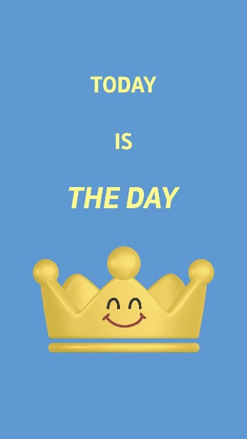 Smiling crown Instagram story template, | Free PSD Template - rawpixel