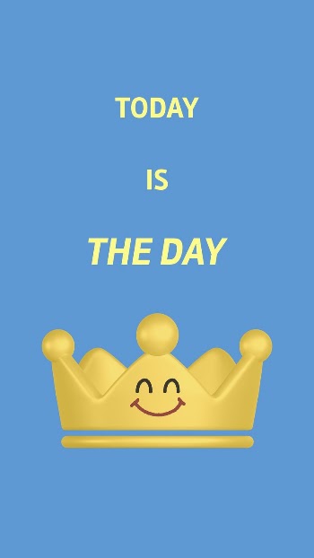 Smiling crown Instagram story template, | Free Vector Template - rawpixel