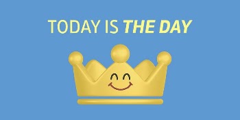 Smiling crown Twitter ad template, | Free PSD Template - rawpixel