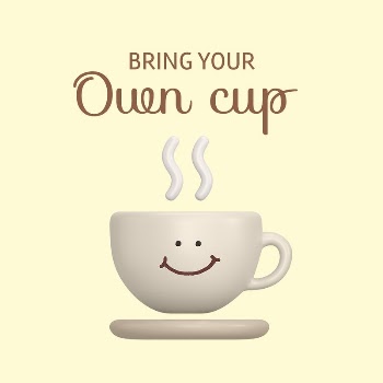 Smiling cup Instagram post template, | Free PSD Template - rawpixel