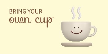 Smiling cup Twitter ad template, | Free PSD Template - rawpixel