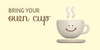 Smiling cup Twitter ad template, | Free Vector Template - rawpixel