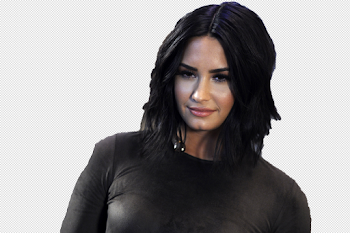 Smiling Demi Lovato PNG Photo