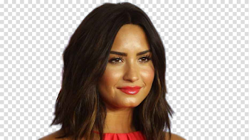Smiling Demi Lovato PNG Transparent Image