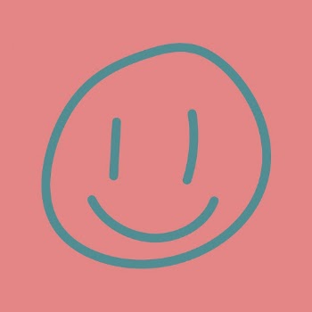 Smiling face sticker, green doodle | Free PSD - rawpixel