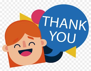 Smiling Girl Thanks Card - Thank You Social Media