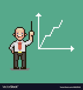 smiling guy graph of growth statistics