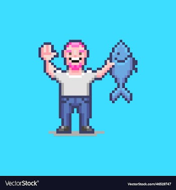 smiling guy holding a fish