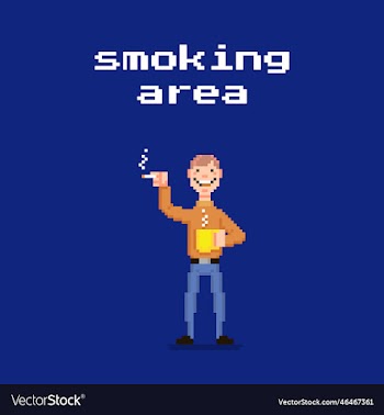 smiling guy with a cigarette