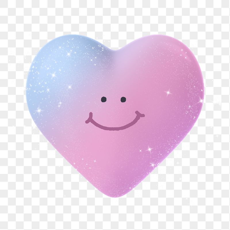 Smiling heart png sticker, 3D | Free PNG - rawpixel