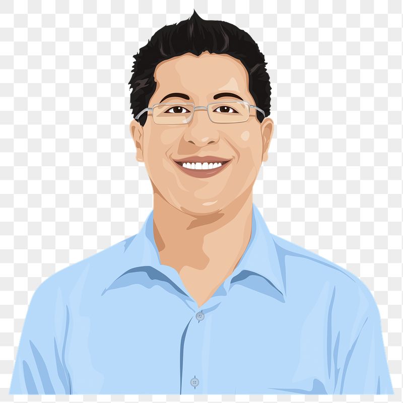 Smiling man png sticker, character | Free PNG - rawpixel