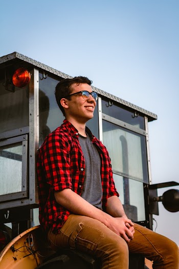 Smiling Man Wearing Eyeglasses