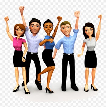 Smiling People Clip Art