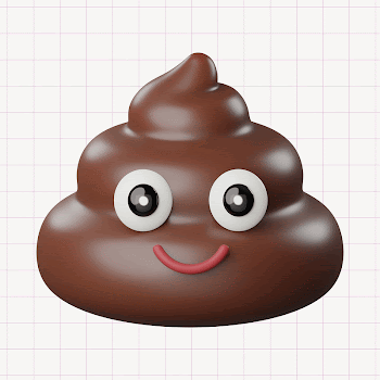 Smiling poop, 3D rendering design | Free Photo - rawpixel