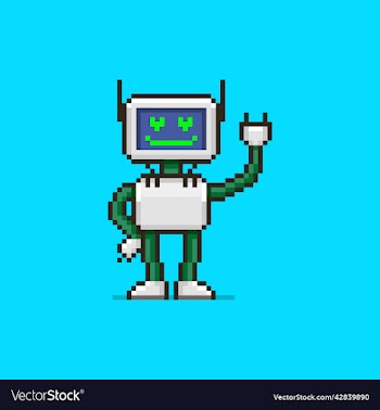 smiling robot in love humanoid robot