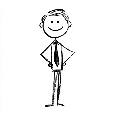 Smiling Stick Figure Mormon Missionary Smiling Stick Figure Mormon Missionary