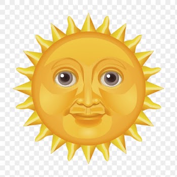 Smiling sun face png sticker, | Free PNG - rawpixel
