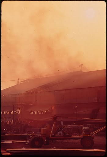 Smoke above factory. Original public | Free Photo - rawpixel