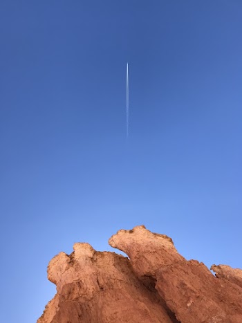 smoke coming from a aircraft