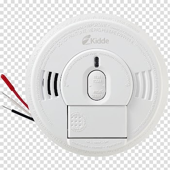 Smoke detector Electric battery Kidde, smoke transparent background PNG clipart
