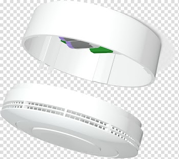 Smoke detector Mobile Phones Alarm device, smoke detector transparent background PNG clipart