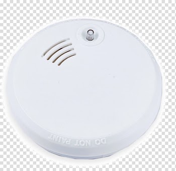 Smoke detector, smoke alarm transparent background PNG clipart