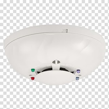 Smoke detector System Sensor Carbon monoxide, smoke detector transparent background PNG clipart